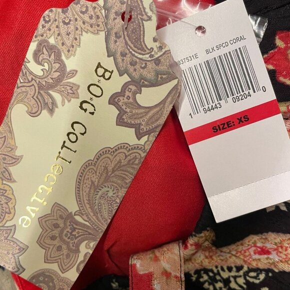 Collective Anthem of the Sun Patchwork Floral Print Sleeveless Midi Dress XS - Picture 12 of 15